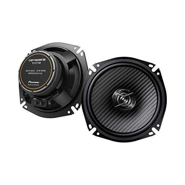 Pioneer パイオニア スピーカー TS-F1740-2 17cm カスタムフィットスピーカー コアキシャル2ウェイ ハイレゾ対応 カロッツェリア