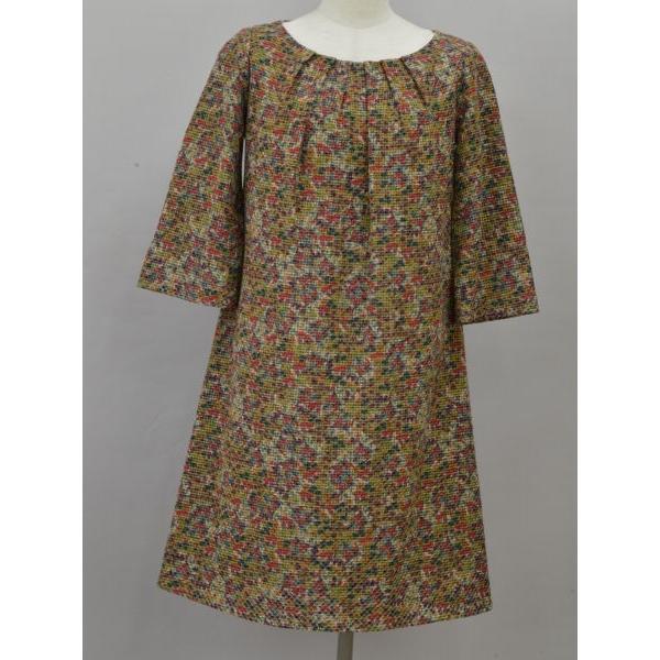 【極美品】シビラ　ワンピースコート　ベルト　ジョーゼット　M ベージュ 極美品】シビラ ワンピースコート ベルト ジョーゼット M