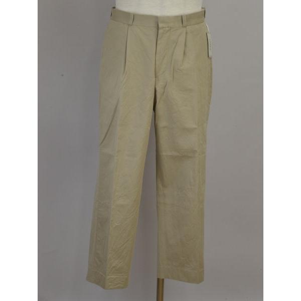 ヤエカ YAECA 13604 コットン チノパンツ タック 30サイズ ベージュ  