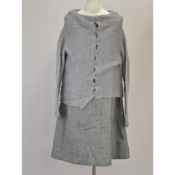 ARCHI（ファッション） アーキ archi ニットワンピース Mサイズ グレー  