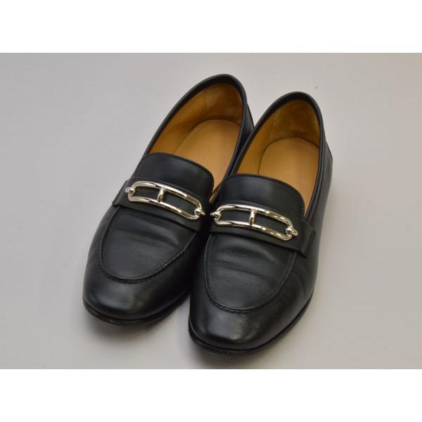 HERMES エルメス コレット colette レザー ローファー/シューズ 38 