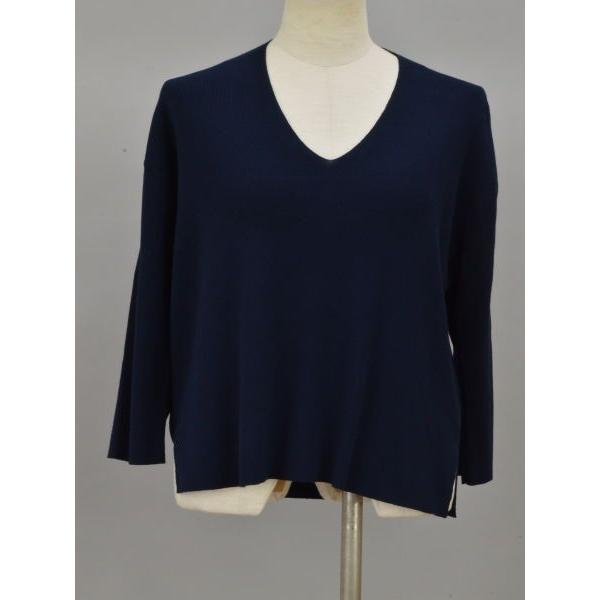 セオリーリュクス Theory luxe VARANA.CONTY Vネック ニットセーター