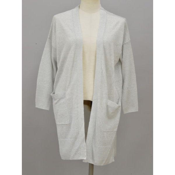 MACPHEE マカフィー トゥモローランド リネン オープンフロントロング  