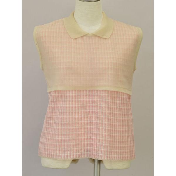 タン TAN 20SS ノースリーブレイヤードニット TN20SS038 Fサイズ  