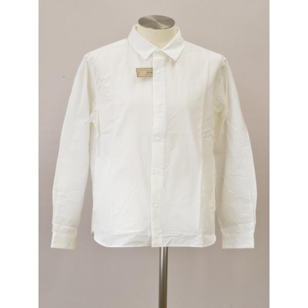 YAECA ヤエカ 12107 シャツ/ブラウス 長袖 コットン Lサイズ WHITE 
