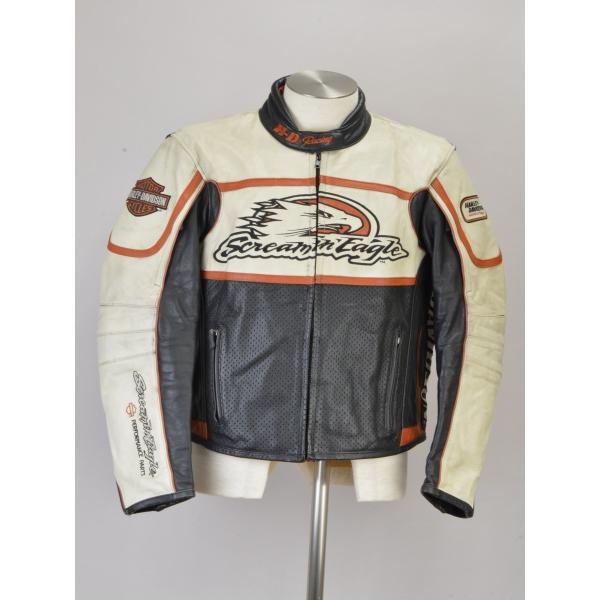 ハーレーダビッドソン Harley-Davidson ライダース ジャケット Racing