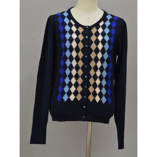 JOHN SMEDLEY ジョンスメドレー アーガイル 長袖 ニット