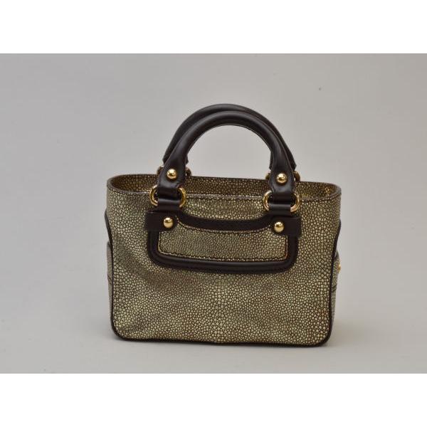 CELINE セリーヌ ミニブギーバッグ ハンド/トート レザー