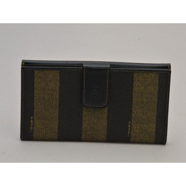 FENDI フェンディビンテージ ペカン柄 革ロングコート 40サイズ