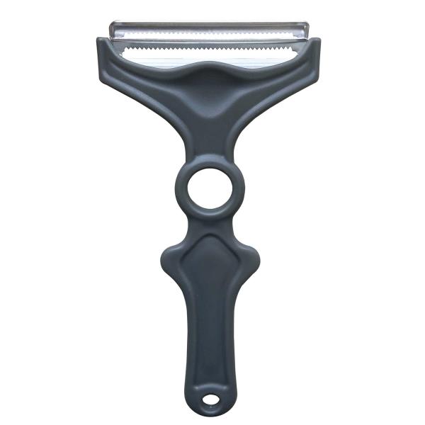 他サイト： ののじ NAKED キャベツピーラー 2枚刃 ダブルグレー CBP-05M ブラックの商品画像