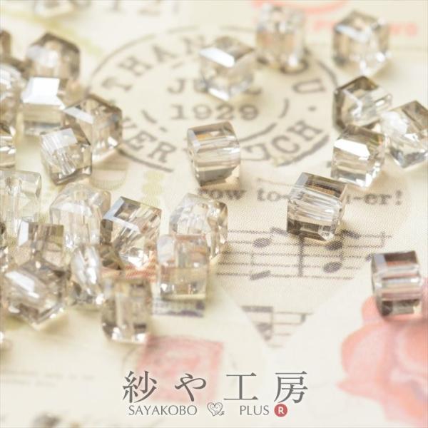 �K���X�r�[�Y �L���[�u�^ �O���C�W�� 3mm 1�A ��95�O�� �l�p �J�b�g�K���X �K���X�J�b�g�r�[�Y ��0.3cm �A�N�Z�T���[�p�[�c �p�[�c