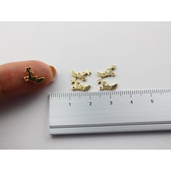 チャーム真鍮製 キツネシルエット 約10x7mm マットゴールド 5個 きつね 狐 カン付き レジン ハンドメイド パーツ Buyee Buyee 提供一站式最全面最專業現地yahoo Japan拍賣代bid代拍代購服務 Bot Online