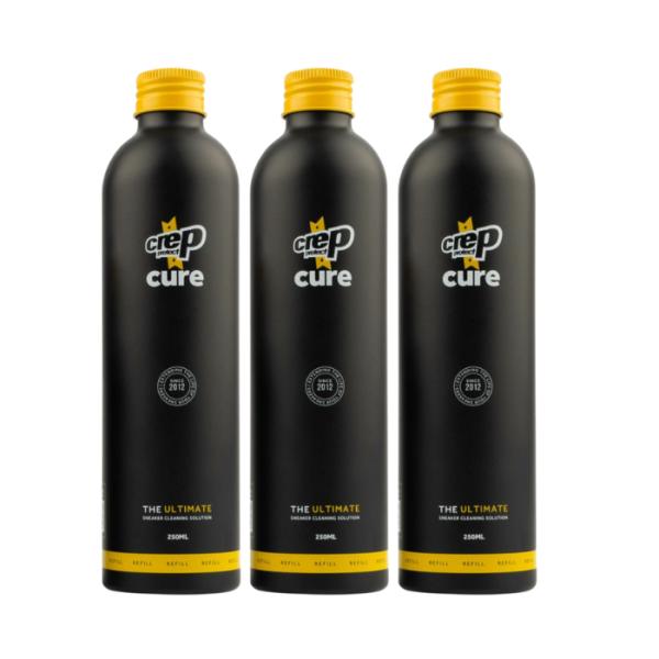 Crep Protect シュークリーナー 250ml 3個セット クレップ 靴 スニーカー シューケア 詰め替え用 3箱セット 靴磨き 汚れ