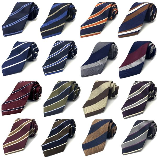 専門店向けの本格仕様ネクタイシルク50％ポリエステル50％他軽微の傷などで正規品から外れた商品です。専門店向けに本格仕様で企画されたネクタイ正規ブランドとして販売不可のため、裏面のブランドタグを外しています。その跡が多少残っています。完売す...