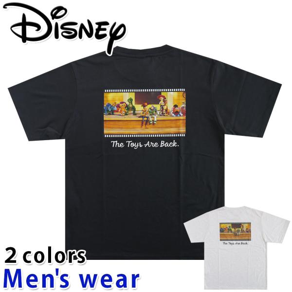 ディズニー 半袖 Tシャツ メンズ トイストーリー ウッディ バズ グッズ