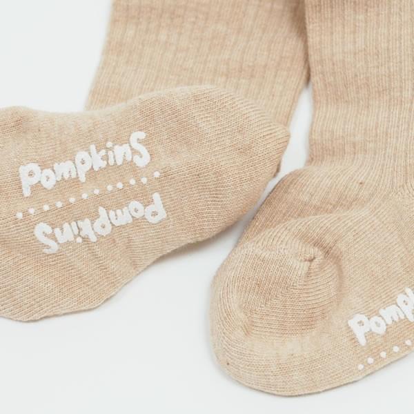 オーガニックコットン ベビー リブタイツ 滑り止め付 Pompkinsbaby ベビー 赤ちゃん タイツ スパッツ 靴下 コーデ Baby Buyee Servicio De Proxy Japones Buyee Compra En Japon
