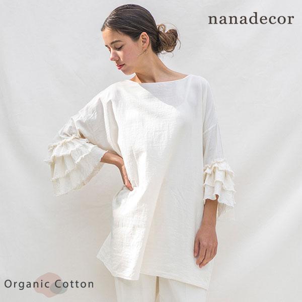 nanadecor / ローズマリー ワンピース nanadecor（ナナデェコール） オーガニックコットン ローズマリー