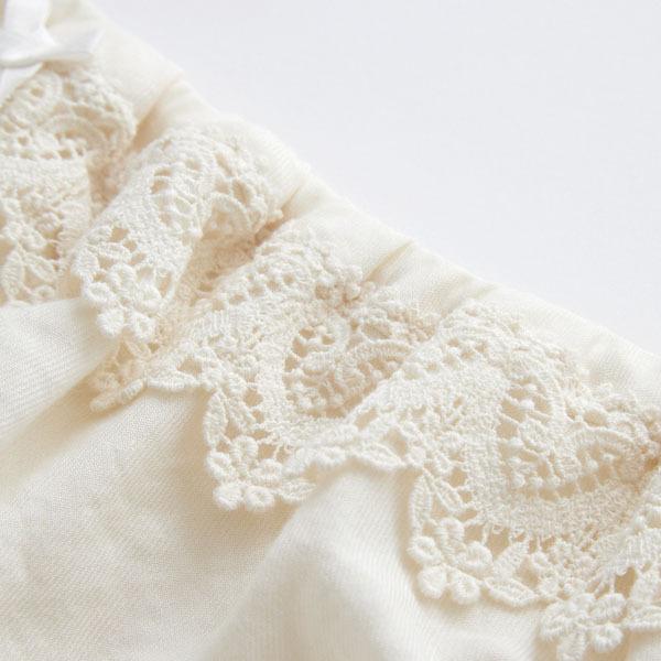 オーガニックコットン フロントレースショーツ Nanadecor インナー レース ナチュラル 下着 ナイト レディース 婦人 おしゃれ かわいい 日本製 Buyee 日本代购平台 产品购物网站大全 Buyee一站式代购 Bot Online