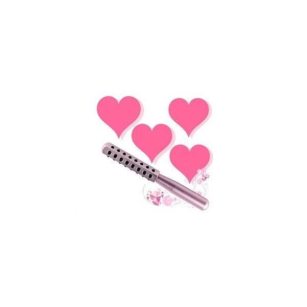 希少！人気のピンクでこの安さは当店だけ！ゲルマニウムローラー 純度99.999％ゲルマニウム樹脂定形外郵便のみの発送になります。