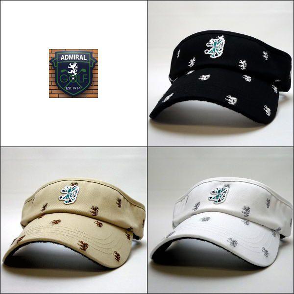 Admiral Golf アドミラルゴルフ ゴルフ サンバイザー エンブレム バイザー Emb Visor Admb303 Admiral Admb303 Ysk Style 通販 Yahoo ショッピング