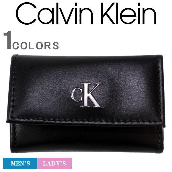 カルバンクライン キーケース Calvin Klein レザー キーケース