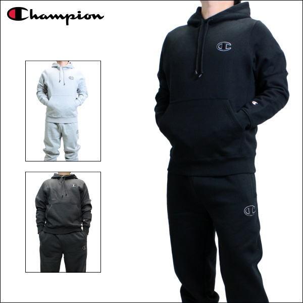 売り尽しセール チャンピオン セットアップ Champion チャンピオン メンズ スウェット上下セット パーカー フーディー パンツ S4962 P4965 Champion S4962 P4965 Ysk Style 通販 Yahoo ショッピング