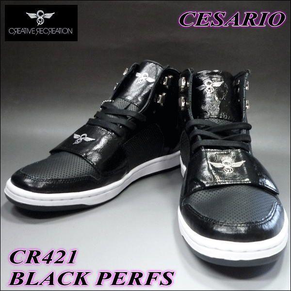 Creative Recreation クリエイティブレクリエーション メンズスニーカー Cesario Black Perfs Cr421 Bperf Creative Cr421bperf Ysk Style 通販 Yahoo ショッピング