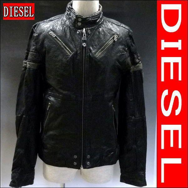 DIESEL(ディーゼル) レザージャケット LUJON JACKET 00CNKG-00KEI