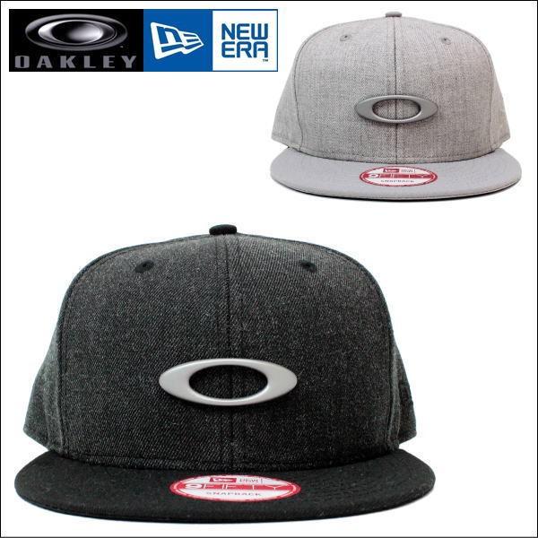 オークリー キャップ　OAKLEY × NEW ERA (オークリー × ニューエラ)　ユニセックス キャップ　限定コラボキャップ 帽子 ロゴ  キャップ 全2色　911508