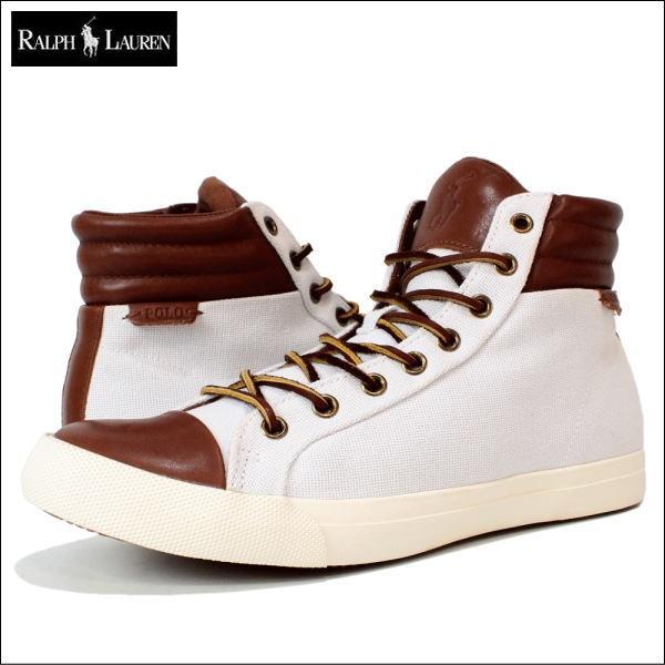ラルフ スニーカー Polo Ralph Lauren ポロ ラルフローレン メンズ キャンバス ハイカットスニーカー ビッグポニー スニーカー White Tan Buyee Buyee 日本の通販商品 オークションの代理入札 代理購入