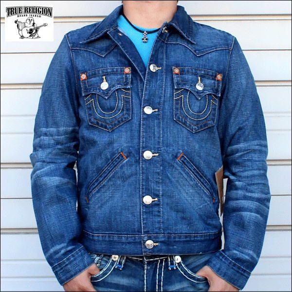 TRUE RELIGION (トゥルーレリジョン)　【メンズ】 デニムジャケット　ウエスタン ジャケット　JOHNNY WESTERN JACKET　 MJA90200M