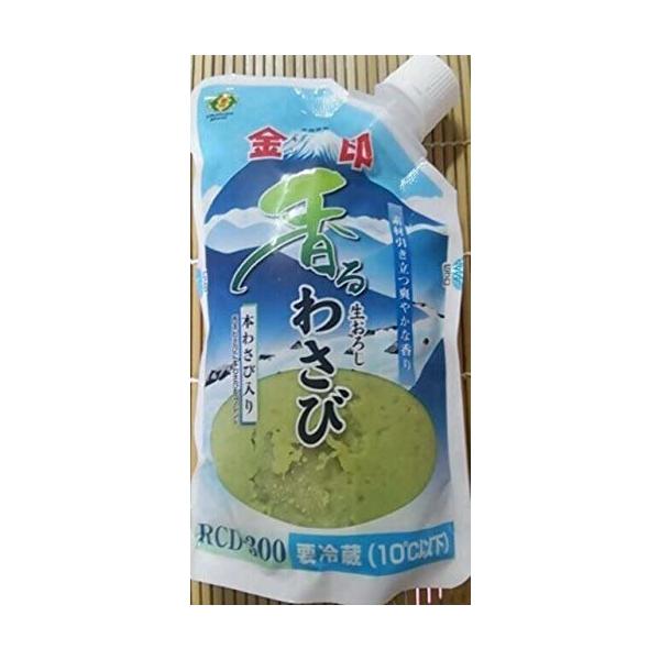 国産本わさびと国産西洋わさび使用爽やかな本わさびの香り使い易い300gタイプ居酒屋等で使用の完全プロ使用チルド便での発送です。10キロまでは同梱発送いたします。それ以上のご注文は、２個口発送となりますので　追加送料いただきます。沖縄・離島へ...