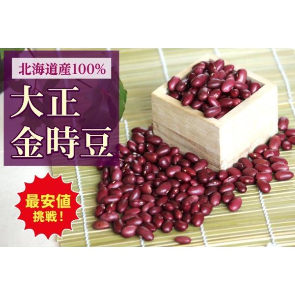 ポイント１５倍　金時豆　送料無料  約１ｋｇ（970ｇ） 北海道産　2025年産