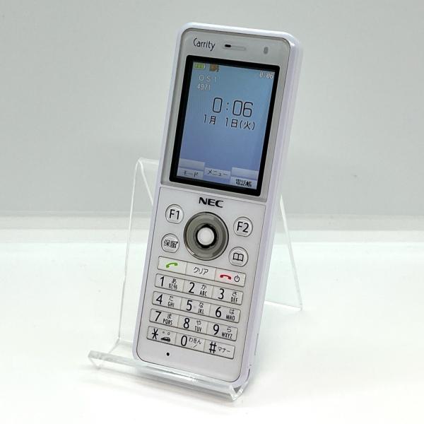 NEC電話機 PHS Carrity PS8D-NW 楽天市場】【中古】PS8D-NW NEC Carrity-NW コードレス電話機