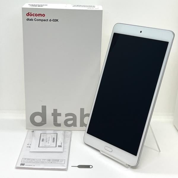 dtab 【美品】dtab Compact d-02K シルバー docomo SIMフリー 8