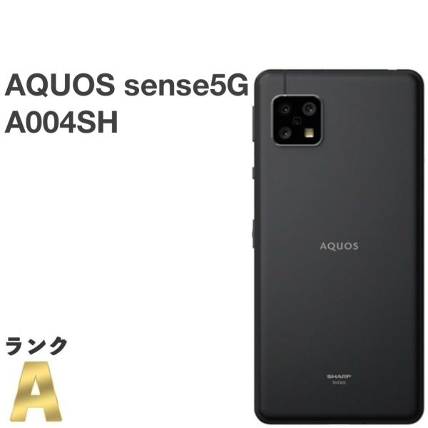 AQUOS sense5G A004SH SIMフリー ブラック AQUOS sense 【美品】AQUOS sense5G A004SH [ブラック