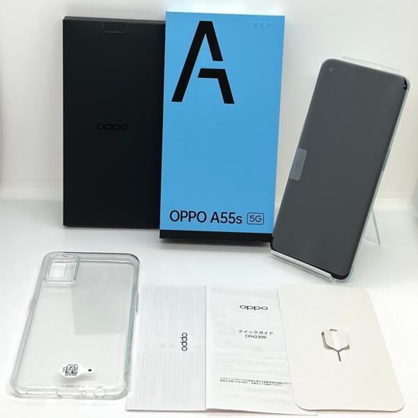 OPPO A55s 5G SIMフリー スマートフォン OPPO A SIMフリー A55s 5G CPH2309 ブラック RAM4GB ROM64GB 未開封品