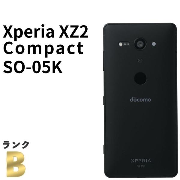 良品】Xperia XZ2 Compact SO-05K docomo SIMフリー ブラック 白ロム