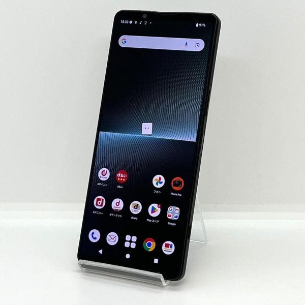 スマートフォン本体 Xperia 1 v SO-51D 訳あり】Xperia 1 V SO-51D docomo SIMフリー 256GB／12GB ブラック