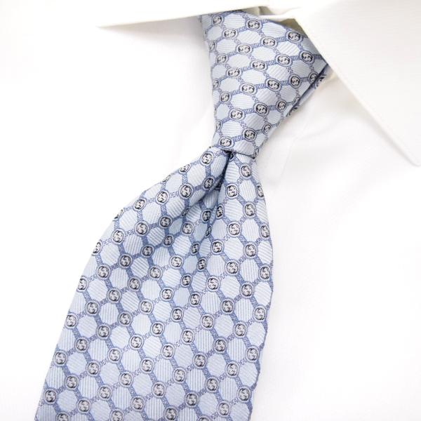 GUCCI ネクタイ　スカイブルー GUCCI ネクタイ スカイブルー GUCCI ネクタイ スカイブルー Sky Blue