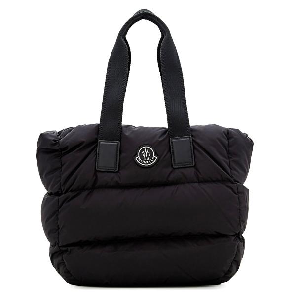 ☆美品MONCLER ブラック トートバッグ☆ MONCLER（モンクレール） トートバッグ KNIT TOTE 5D00009 M3706