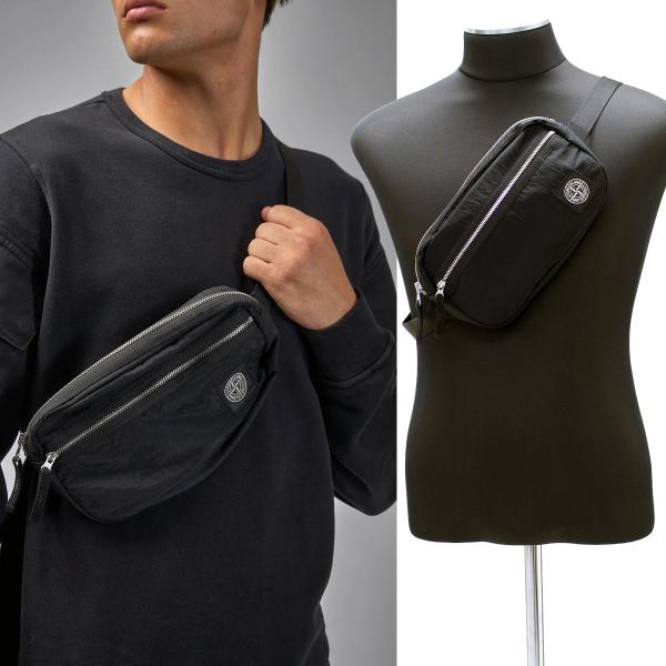 美品　ストーンアイランド　stone  　ボディバッグ 楽天市場】Stone Island ストーンアイランド ナイロンメタル ボディー