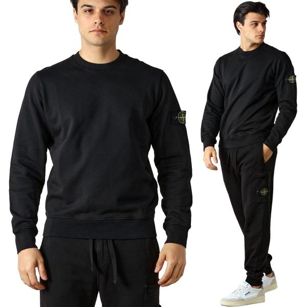 Stone  ブラック (ストーンアイランド）スウェット 楽天市場】STONE ISLAND ストーンアイランド スウェット 811561241