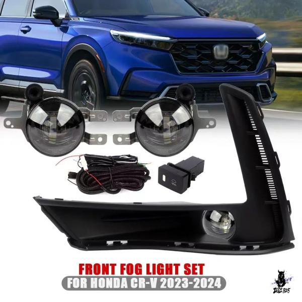 互換品 ホンダ CR-V 2023-2026年式用 LEDフォグランプアセンブリ