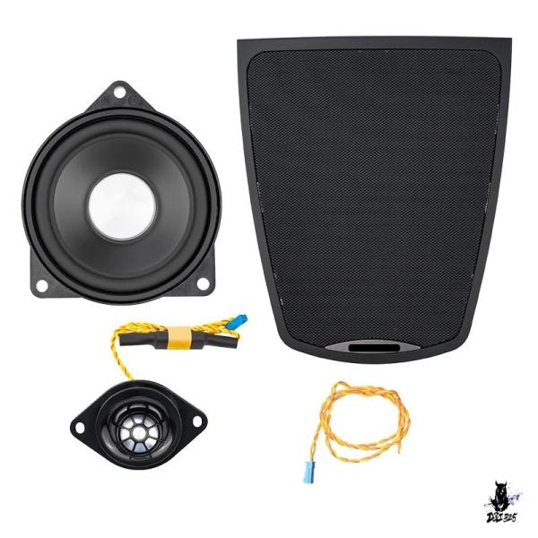 互換品 BMW F10/F11 5シリーズ 2010-2017 用 ダッシュボードスピーカーカバー