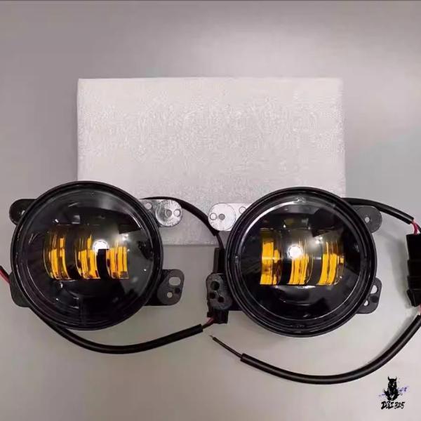 互換品 クライスラー300C用 LEDフォグランプ デイタイムランニングライト