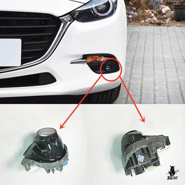 互換品 マツダ3/CX-5/CX-8 用 フォグランプアセンブリ 2017-2023