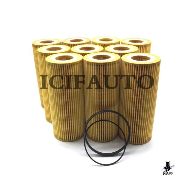 互換品 アウディ A4/A6/A7/S4/S5/Q5/Q7/VW トゥアレグ ポルシェ カイエン 用 エンジンオイルフィルター 10個セット