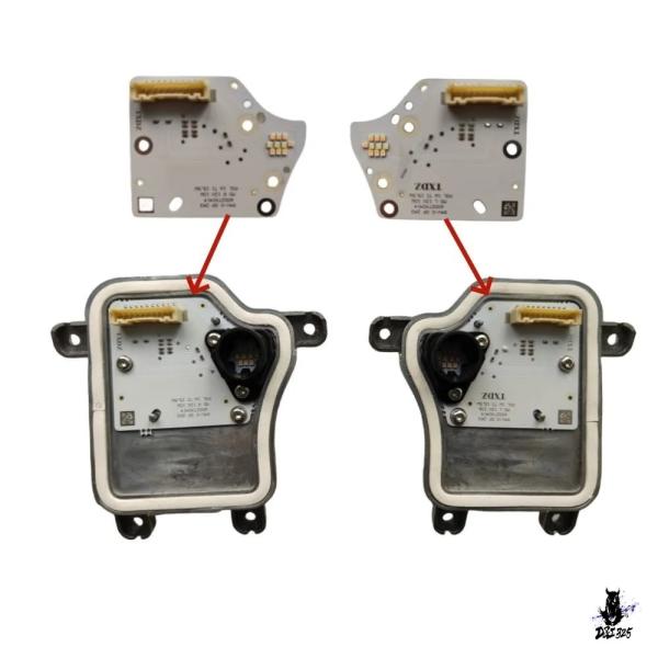 互換品 アウディ Q5/SQ5 用 2018-2020 LED ヘッドライト DRL モジュール