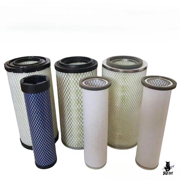 互換品 ローダーフォークリフト用エアフィルター 1532 Mingyu Shanyu Lugong Laigong Luyu 1634 1432 18